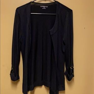 Open front cardigan